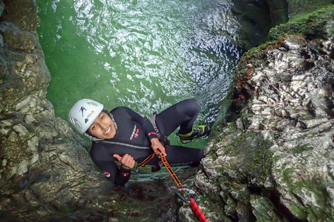 Bled: Guided Canyoning Tour with Transport