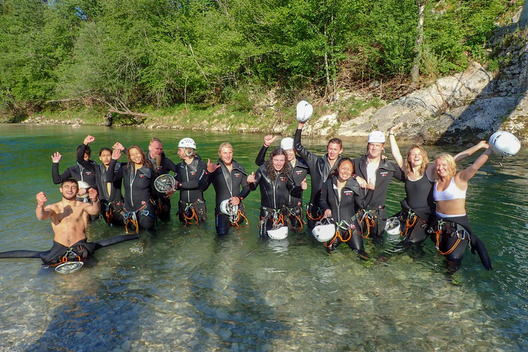 Bled: Guided Canyoning Tour with Transport