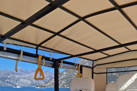 Kotor: eTukTuk Tour with Prčanj, Tivat, and Trojica Hill