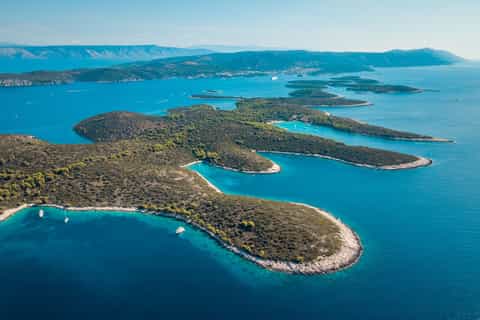 From Trogir/ Split: Hvar & Pakleni Islands Private Boat Tour