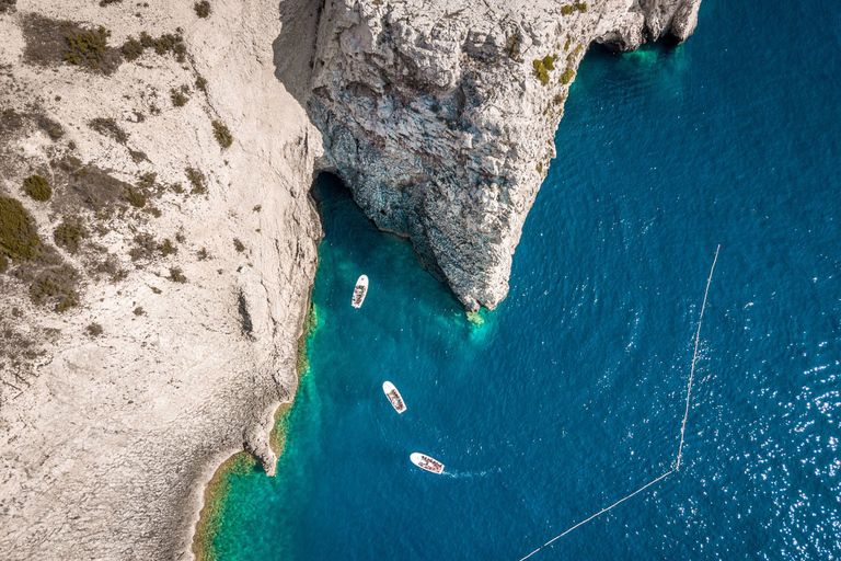 Van Split & Trogir: privé Blue Cave & Hvar-rondleiding op hele dag