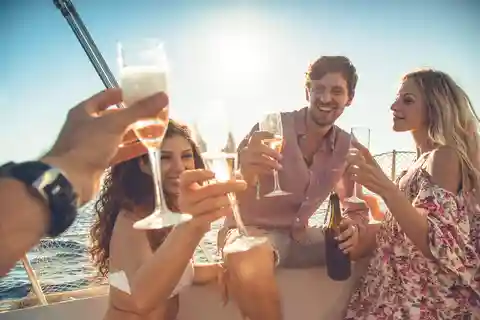 Barcelona - Segling Seglingstur med vänner på en privat båt