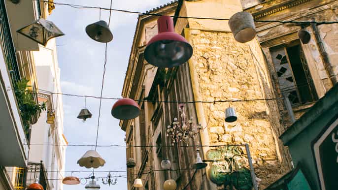 atene tour a piedi alternativo