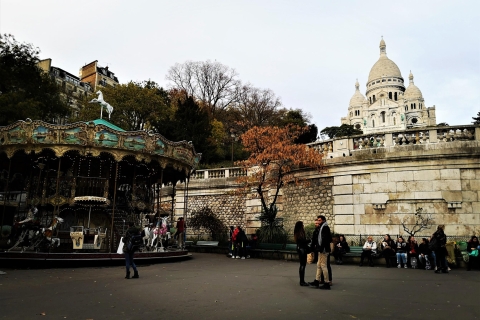 Montmartre: Tour für FamilienGruppen-Familientour mit englischsprachigem Guide