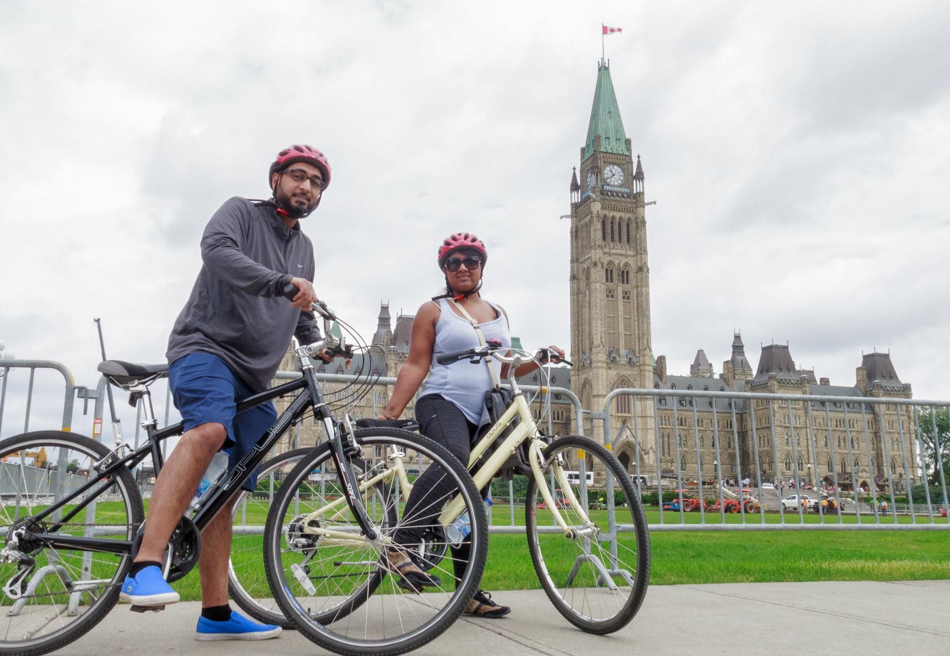 Ottawa: 4 oder 8-stündiger Fahrradverleih mit selbstgeführter Tour