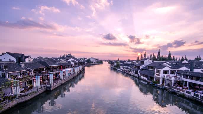 shanghai seven treasure town zhujiajiao water town tour