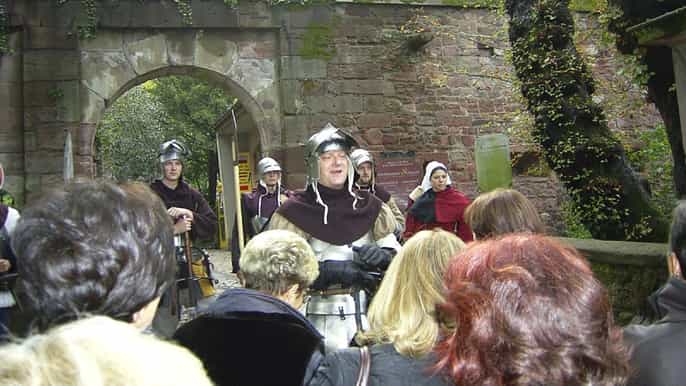 heidelberg castle knights and mercenaries