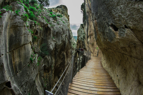 Málaga: Tour guidato del Caminito del Rey con trasporto