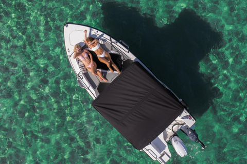 Chania: Boat Rental Almyrida Half day trip