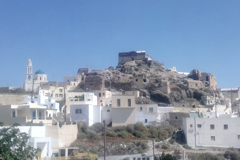 Santorini: tour met kleine groepen langs Venetiaanse kastelen