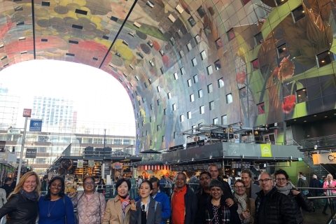 Rotterdam: Grand groupe en marcheTour en anglais