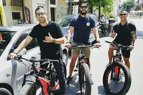 Udlejning af elcykler i Venedig