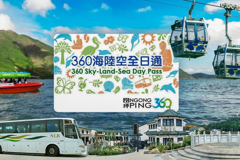 Lantau Island: Boat and NP360 Cable Car or Tai O Day Pass NP360 Tai O Day Pass: Crystal Cabin