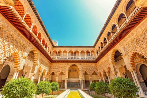 Sevilla: entrada sin colas y tour guiado del Alcázar