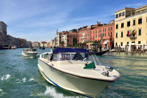 Venedig: Privater Bootstransfer vom Kreuzfahrtterminal zum Hotel