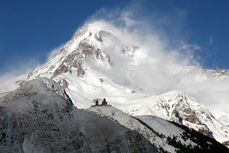 Snowshoeing in Kazbegi