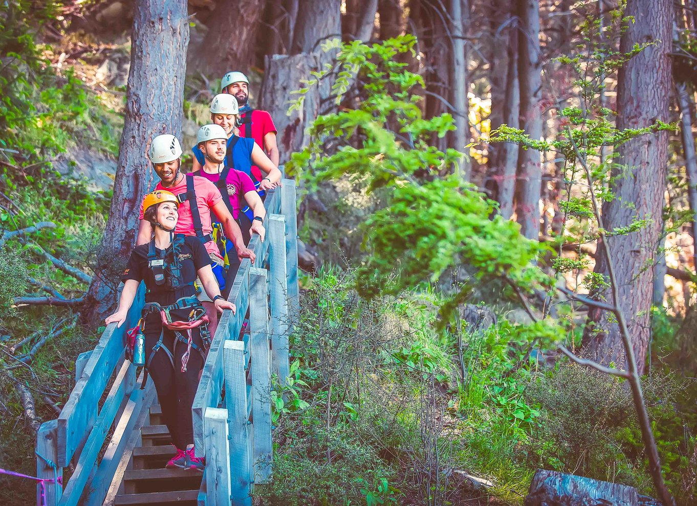 Queenstown: 3-timers zipline-eventyr med 6 liner