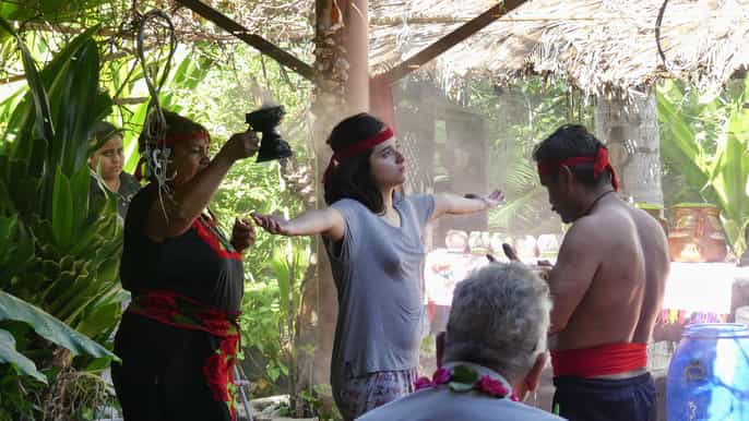 acapulco aztec temazcal sweat lodge market visit and lunch