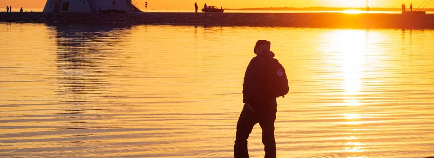 Oulu : visite guidée de la nature à Hietasaari avec un guide de la région
