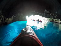 Lefkada, Sea Kayak Tour alle Grotte Blu con Picnic - Hizvo