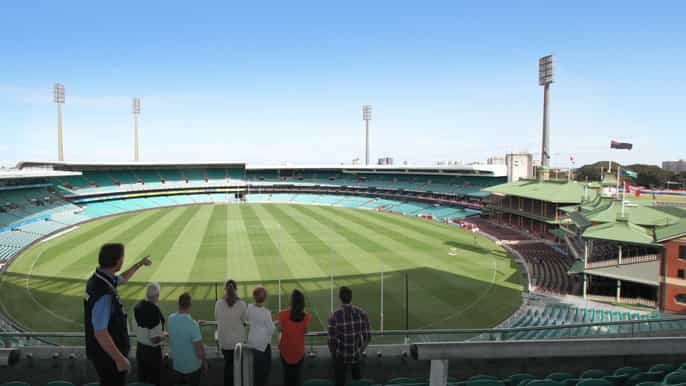 sydney cricket ground (scg) e museum walking tour