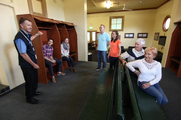 Visite à pied du musée du cricket de Sydney et du muséeVisite à pied du terrain de cricket de Sydney et du stade Allianz