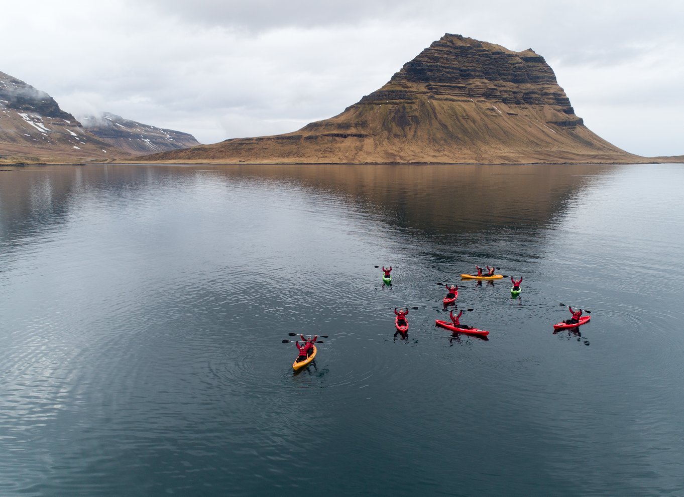 Grundarfjörður: Kajak-eventyr på Kirkjufell-bjerget i dagtimerne