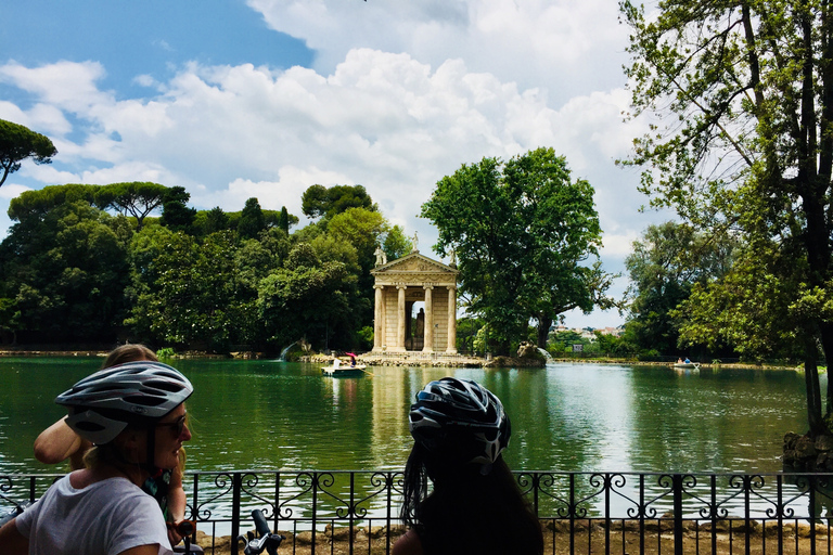 Roma: tour privado en bicicleta eléctrica con comida local