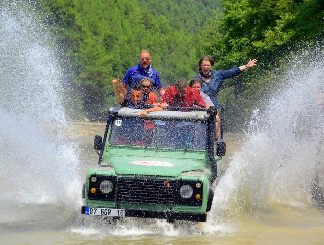 Turkish Riviera: Full-Day Off Road and Rafting Tour