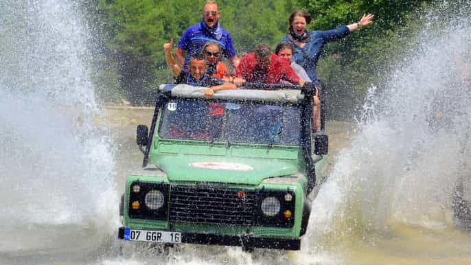 turkish riviera fullday off road and rafting tour