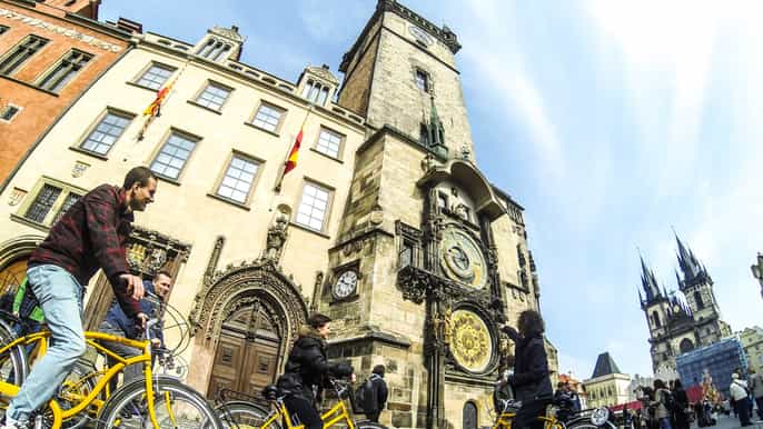 prague 3hour bike tour