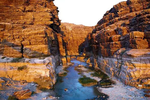 De Amã: Trilha Wadi Mujib Siq Tour particular para caminhadas