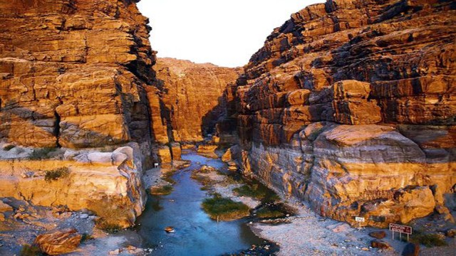 Vanuit Amman: privétocht over de Siq Trail in Wadi Mujib