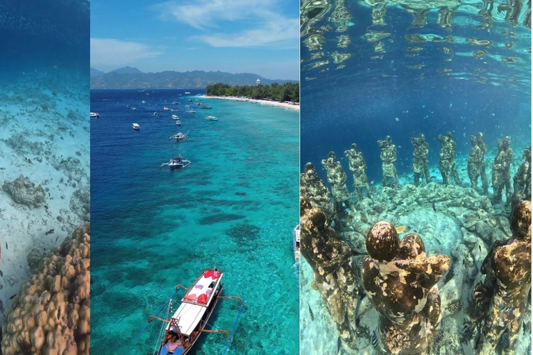 Private Snorkeling Tour Gili Trawangan,Gili Meno,Gili Air Start From: Senggigi,Mangsit,Mataram,Sira,Tanjung,Medana