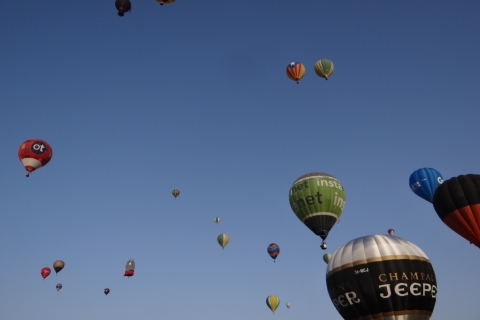 Festival Europeo del Globo: paseo en globo aerostático7 u 8 de julio Vuelo en European Balloon Festival