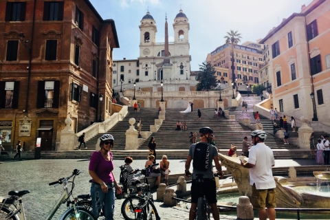 Rome: privé-e-bike-tour met lokaal eten