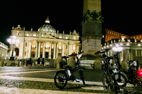 Roma: tour privado en bicicleta eléctrica con comida local
