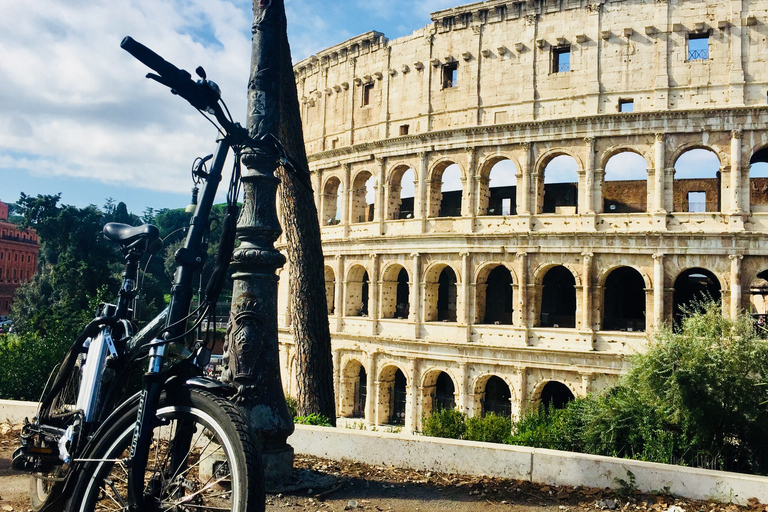 Rome: privé-e-bike-tour met lokaal eten