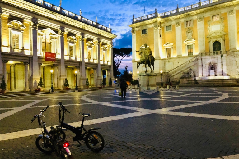 Roma: la experiencia de la bicicleta eléctrica de Sunrise con degustación de caféRoma: E-Bike Experience de medio día al amanecer con degustación de café