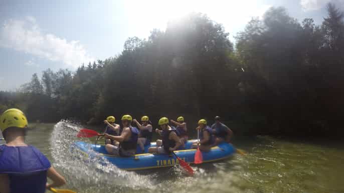 bled rafting and zipline tour