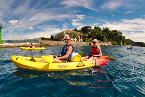 Split: Kayaking, Snorkeling, and Cliff Jumping Morning Tour
