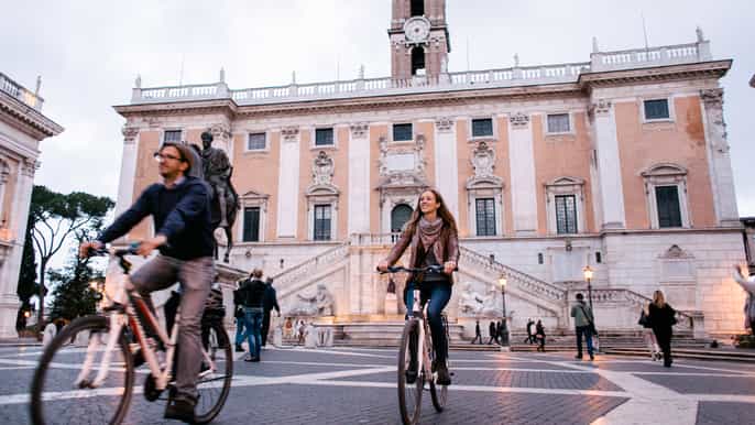 rome 3.5hour small group bike tour