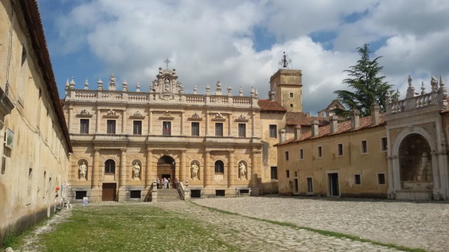 Visit Padula Charterhouse in Certosa di Padula Tour in Paterno, Basilicata, Italy