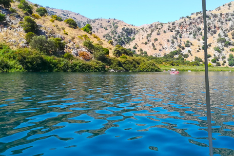 From Chania: Lake Kournas & Argiroupoli Springs Guided Tour