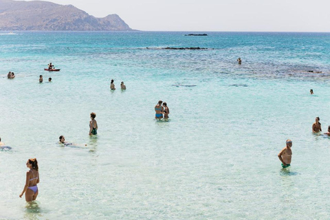 Van KAVROS/GEORGIOUPOLIS : Elafonisi Eiland Roze Zandstrand