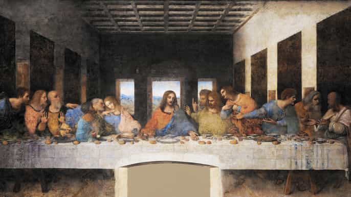 a Última ceia de leonardo da vinci experiência guiada