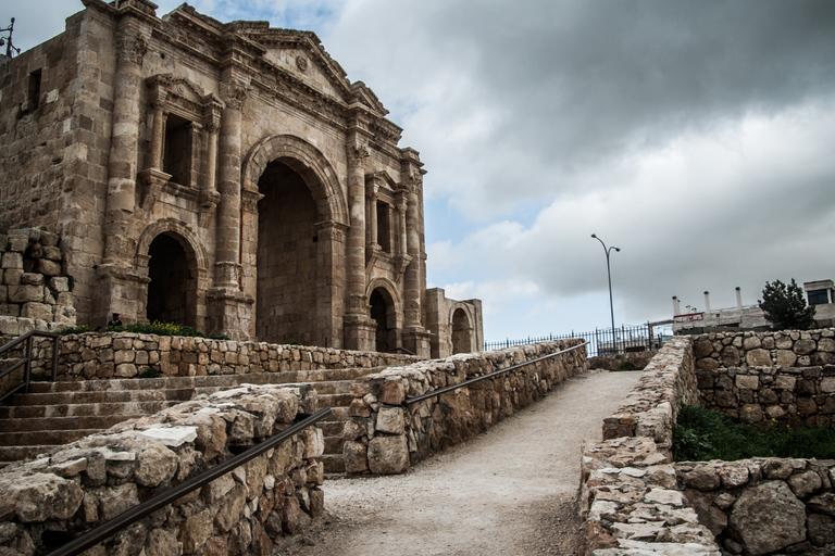 Aqaba: Jerash, Ajloun slott - Ajloun Teleferic en dagsutflykt