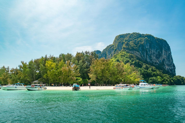 Krabi: 4 Inseln & Thale Waek's Sandbar Tour mit dem Schnellboot