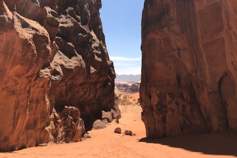 Pustynia Wadi Rum: Całodniowa wycieczka jeepem i tradycyjny lunchWadi Rum: Całodniowa wycieczka jeepem i tradycyjny lunch