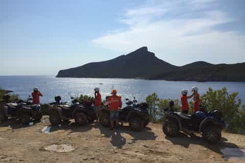 4-Hour Adventure Quad Tour to Dragonera Island